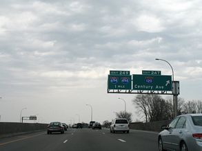 I-94/US 12 east at I-494/694 - Maplewood, MN