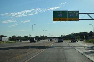 I-94/US 12 west at I-494/694 - Woodbury, MN