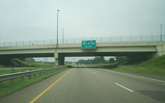 I-494 north at I-94/694 - Maple Grove, MN