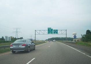 I-494 north at I-94/694 - Maple Grove, MN