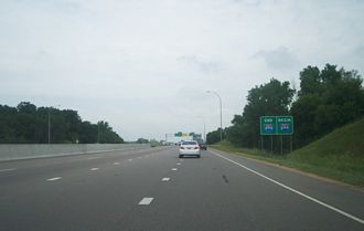 I-494 north at I-94/694-US 12 - Woodbury, MN