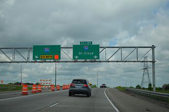 I-94/694 west at I-494 - Maple Grove, MN