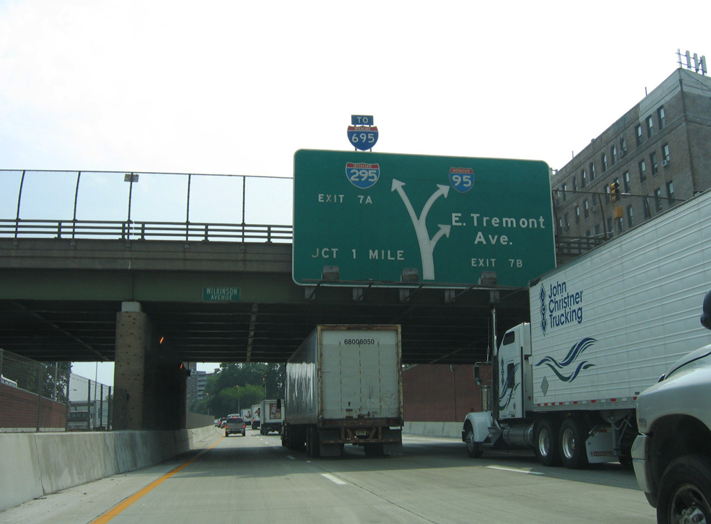 I-95 south at I-695 - 2005