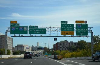 I-395 north at I-695 - 2014