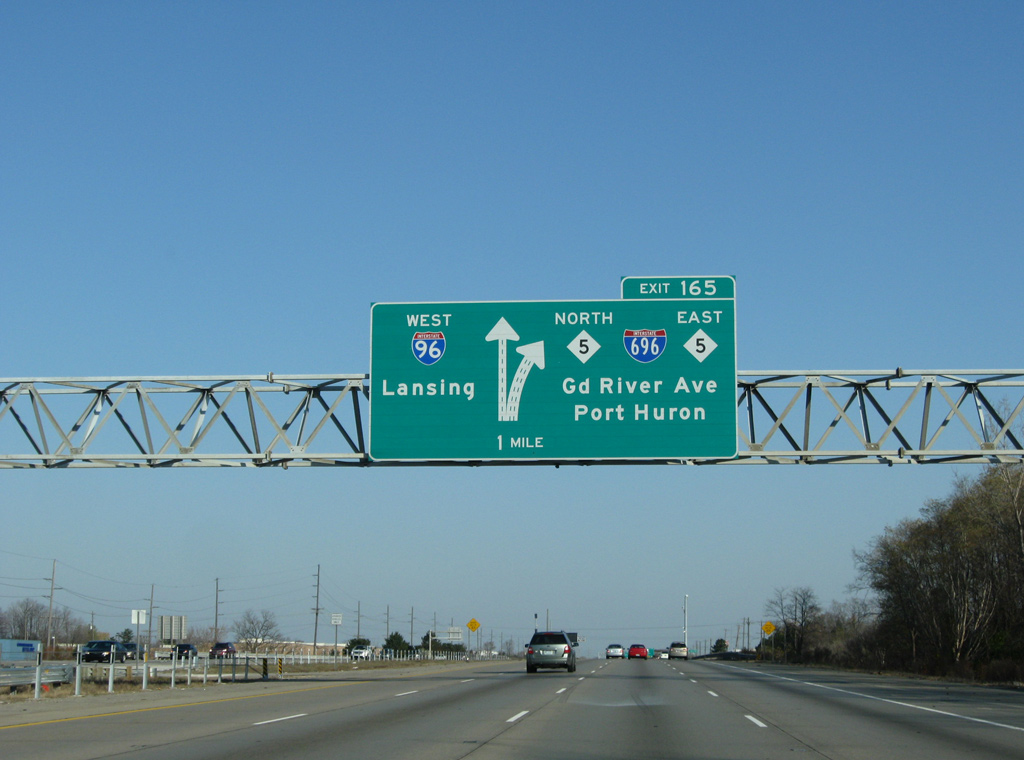 I-96/275 north at I-696 - 2009