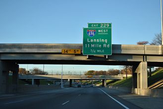 I-94 east at I-696 - 2011