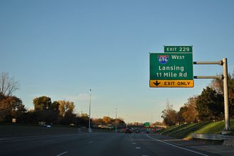 I-94 east at I-696 - St. Clair Shores, MI