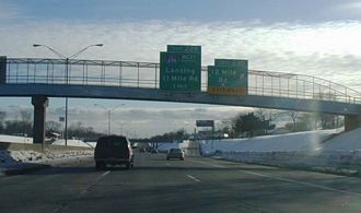 I-94 west at I-696 - 2001
