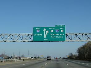 I-96/275 north at I-696 - 2009