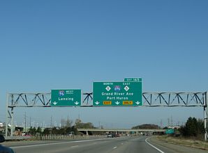 I-96/275 north at I-696 - 2009