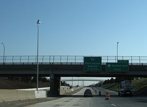 I-696 east at I-94 - 2009