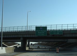 I-696 east at I-94 - 2009