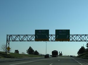 I-696 east at I-94 - 2009