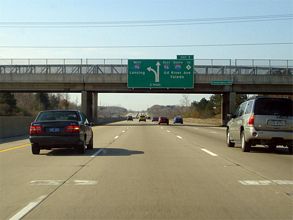 I-696 west at I-96/275 in 2006
