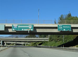 SR 710 north at I-210 - Pasadena, CA