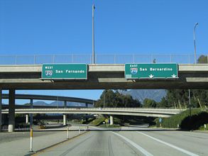 SR 710 north at I-210 - Pasadena, CA