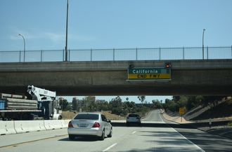 SR 710 south at California Blvd - Pasadena, CA