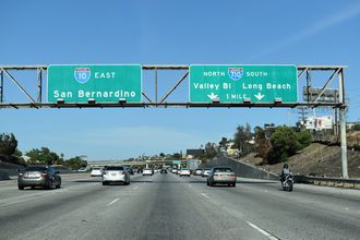 I-10 east at I-710