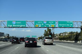 I-10 east at I-710