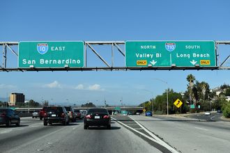 I-10 east at I-710