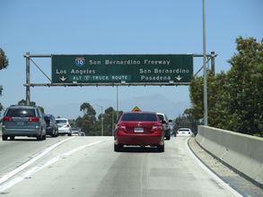I-710 north at I-10 - Monterey Park, CA