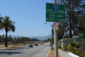 Pasadena Av north at SR 710 - Pasadena, CA