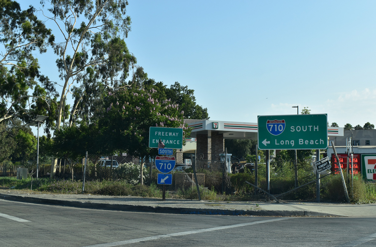 Valley Boulevard at I-710 - Alhambra, CA