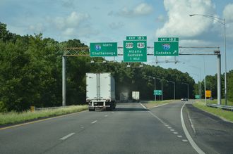 I-59 north at I-759 - Gadsden, AL