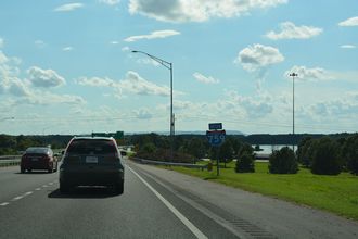I-759 west at US 411 - Gadsden, AL