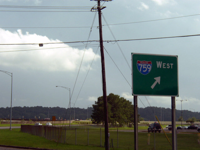 US 411 south at I-759 - Gadsden, AL