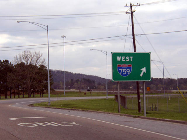 US 411 south at I-759 - 2003