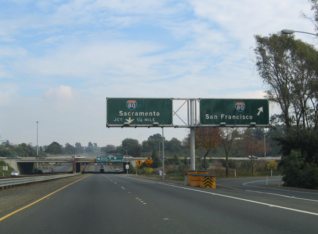 Curtola Pkwy east at I-780/80 - 2004