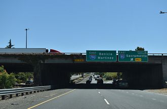 I-780 east at I-80 east