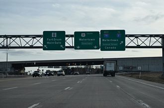 US 11 south at I-781 - Le Ray, NY