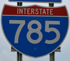 Interstate 785 North Carolina