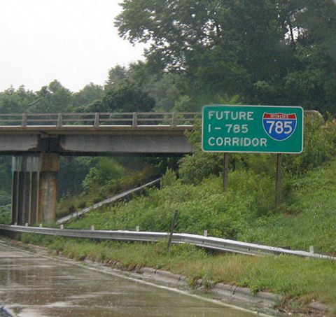 Future I-785 Corridor - Reidsville, North Carolina