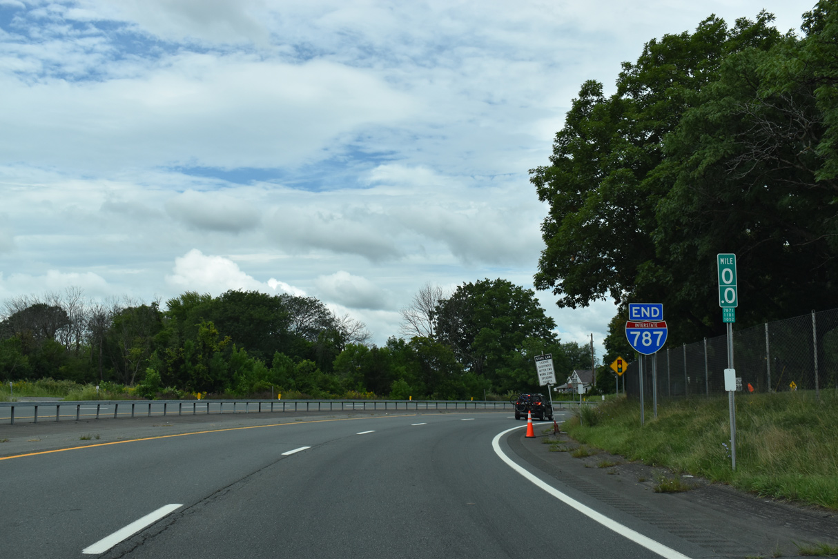 I-787 south at US 9W - Albany, NY