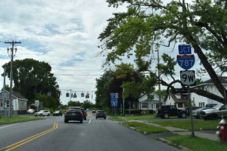 Hoffman Av south at I-787/US 9W - Albany, NY