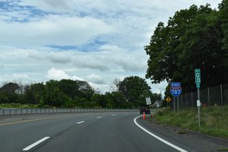 I-787 south at US 9W - Albany, NY