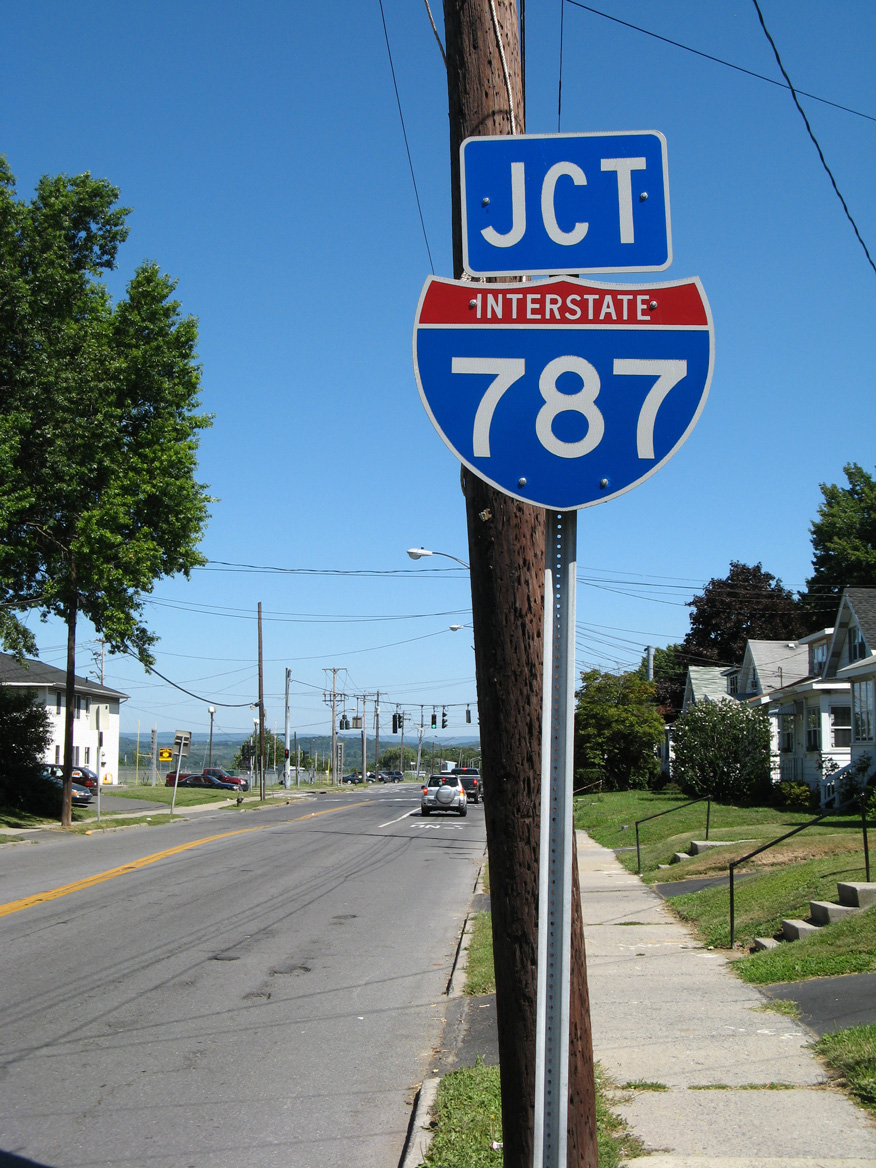 US 9W south at I-787 - Albany, NY
