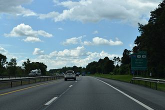 I-90/NY Thrwy west at I-790/NY 5 - Utica