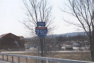 I-790 east at NY 5 - 2001
