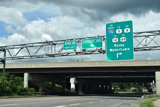 I-790 west at Auert Av - Utica, NY
