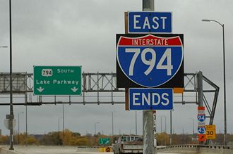 I-794 south at Lake Pkwy - 2005