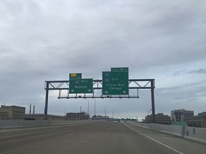 I-794 west at I-43/94 - Milwaukee, WI