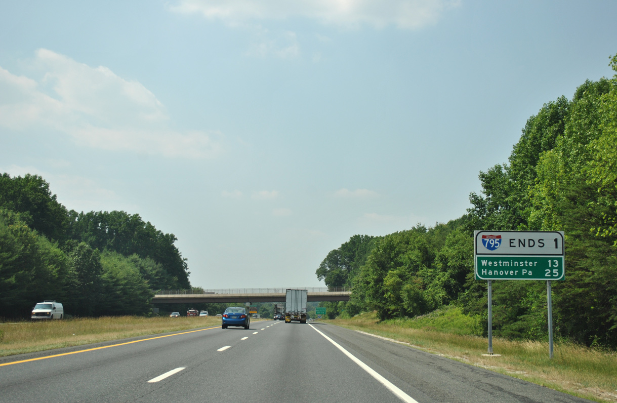 I-795 north at MD 140 - Reisterstown, MD