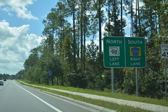 CR 2209 south at SR 9B - St. Johns, FL