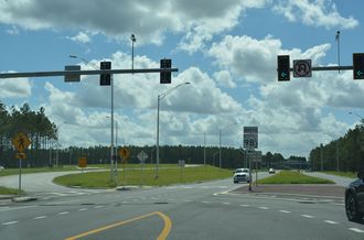 CR 2209 south at SR 9B - St. Johns, FL
