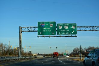 US 13/17 north at NC 581 - Goldsboro, NC