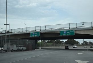 I-5 north at I-805 - San Ysidro, San Diego, CA